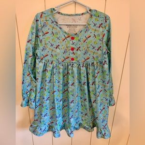 American Girl Wellie Wishers Fantastic Firefly Girl Dress - Size 5